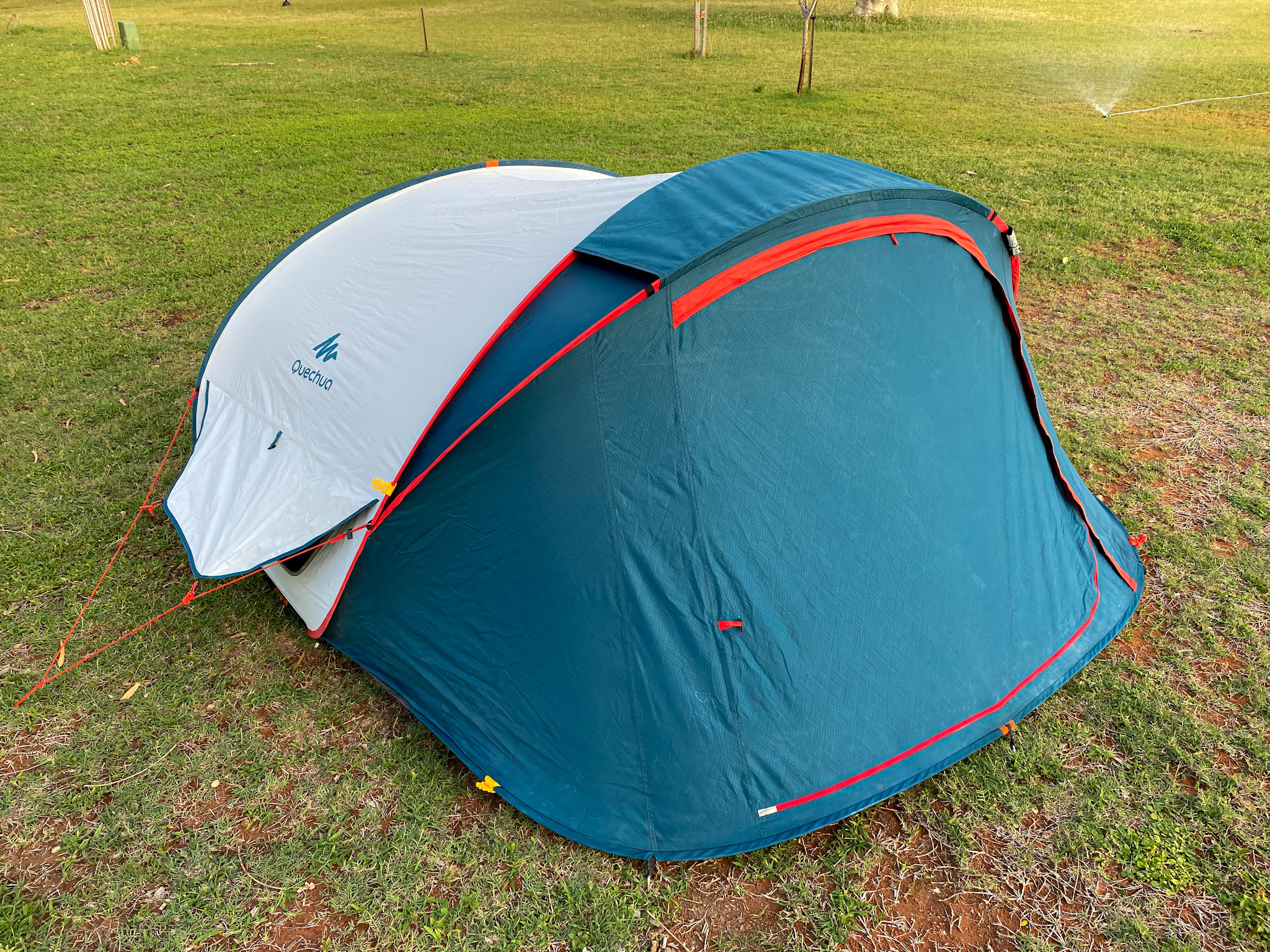 QUECHUA 2 SECONDS POP UP TENT FRESH & BLACK 3XL REVIEW